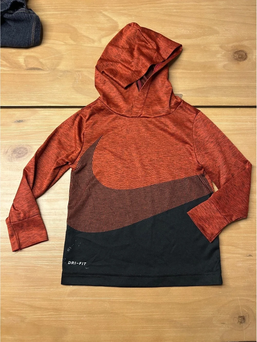 Nike Dri-Fit Boys' Hooded Long Sleeve Shirt